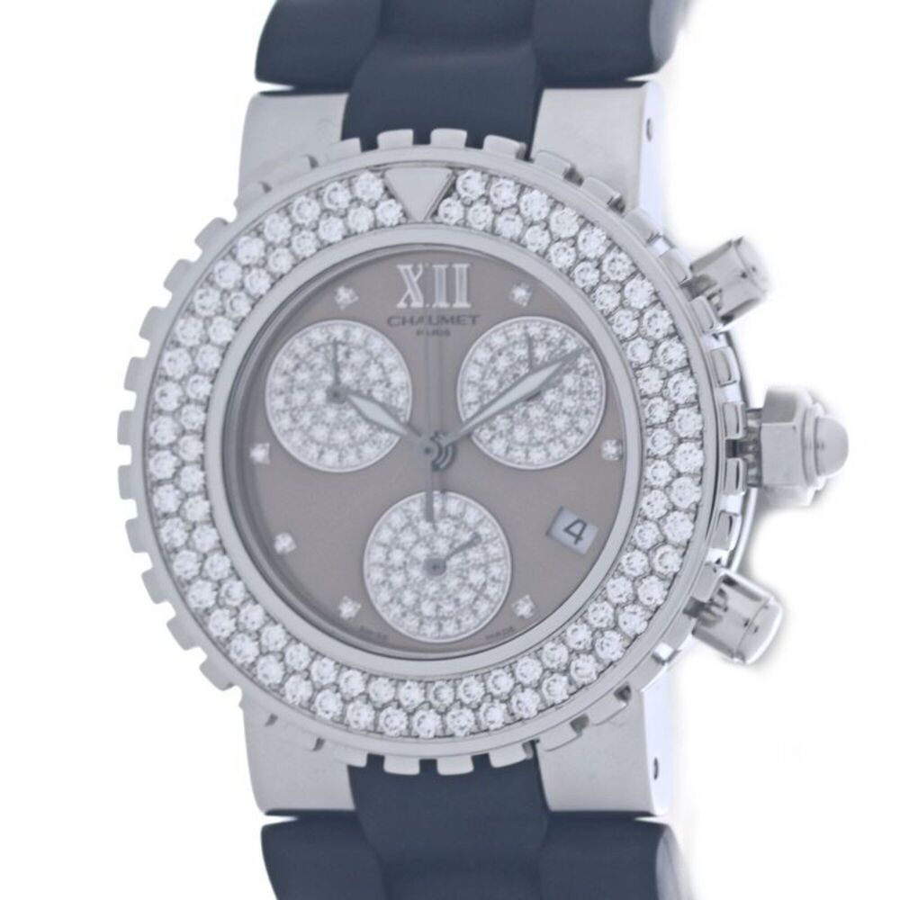 Chaumet Class One LM Chronograph Diamond W06247-17A Men's Watch 40387